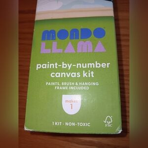 Paint-by-Number Canvas Kit